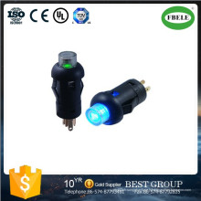 Petit interrupteur à bouton-poussoir à LED avec interrupteur de lampe Interrupteur à bouton dédié 7,5 mm avec interrupteur d&#39;éclairage